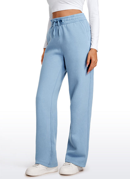 Fleece Lined Straight Leg Sweatpant 30''