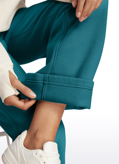 Fleece Lined Straight Leg Sweatpant 30''