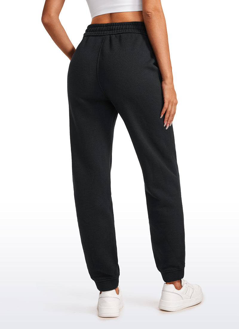 Fleece Lined High Rise Sweatpant 28''