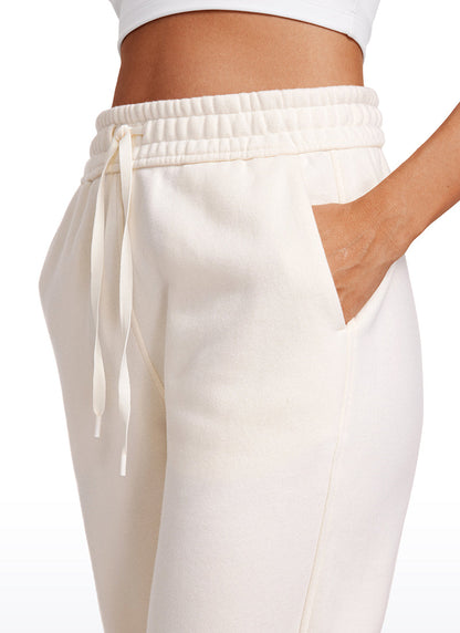 Fleece Lined High Rise Sweatpant 28''