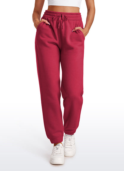 Fleece Lined High Rise Sweatpant 28''