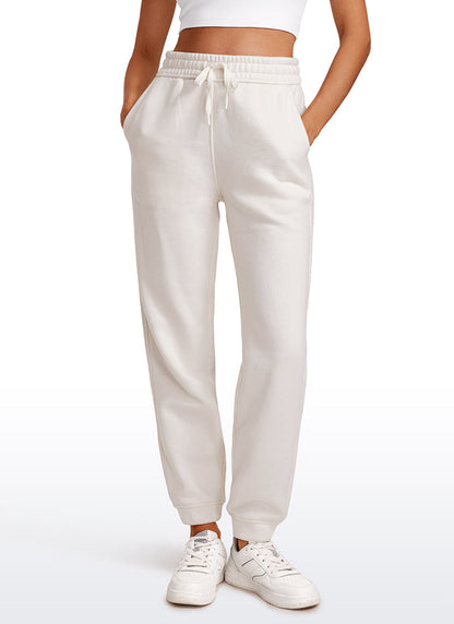 Fleece Lined High Rise Sweatpant 28''