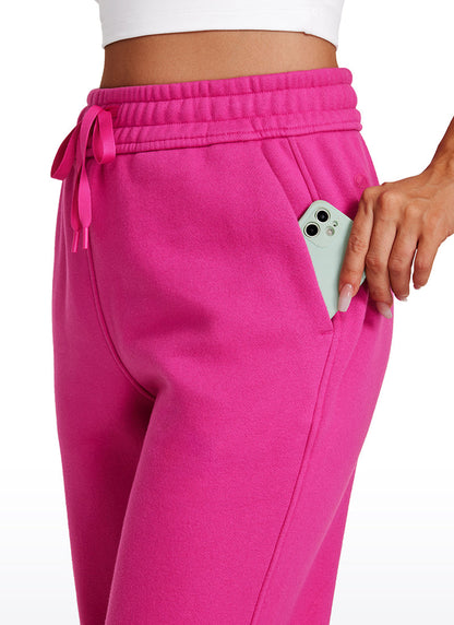 Fleece Lined High Rise Sweatpant 28''