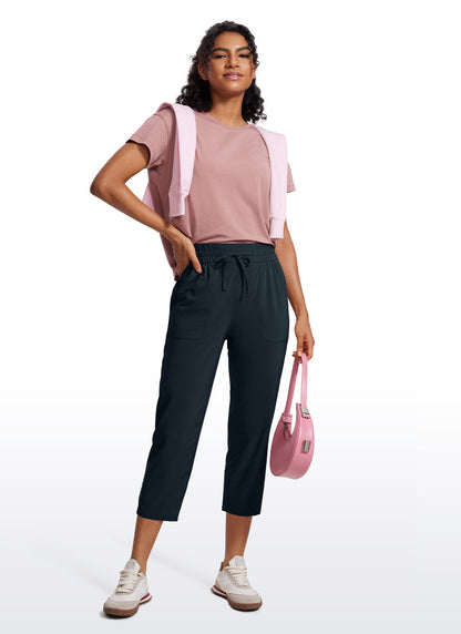 Feathery-Fit Soft Crop Pocket Pant 23''