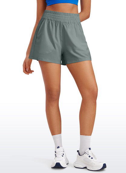 Feathery-Fit Soft Pocket Short Linerless 3''