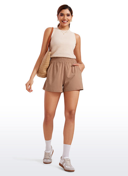 Feathery-Fit Soft Pocket Short Linerless 3''