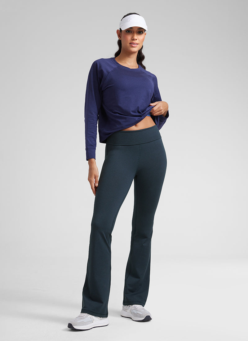 Cloud Jersey Foldover Bootcut 31"