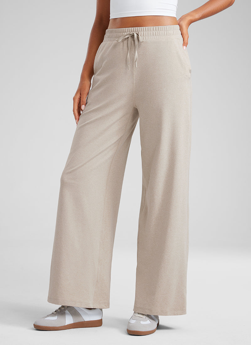 Cloud Jersey Wide Leg Sweatpant 30”