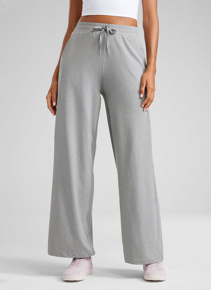 Cloud Jersey Wide Leg Sweatpant 30”