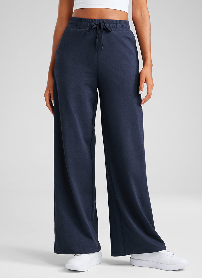 Cloud Jersey Wide Leg Sweatpant 30”