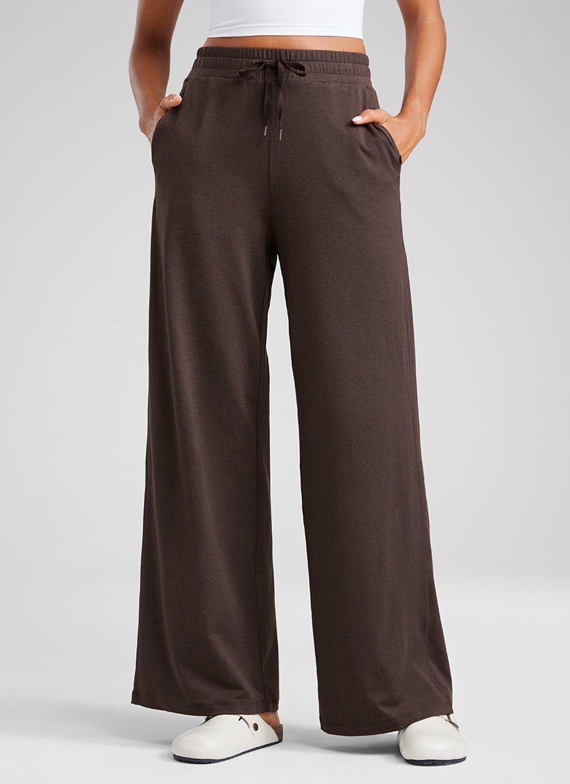 Cloud Jersey Wide Leg Sweatpant 30”