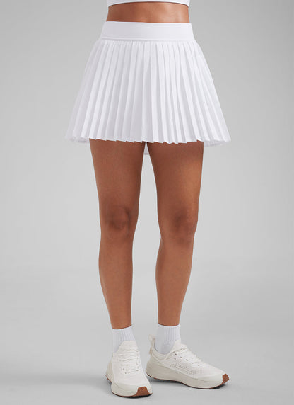 Feathery-Fit Soft High Rise Pleated Skirt 14''