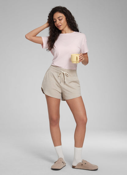 Cloud Jersey High Rise Dolphin Sweat Short 3''