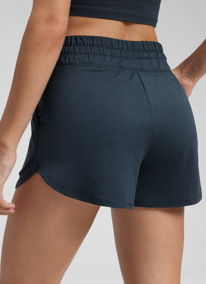 Cloud Jersey High Rise Dolphin Sweat Short 3''