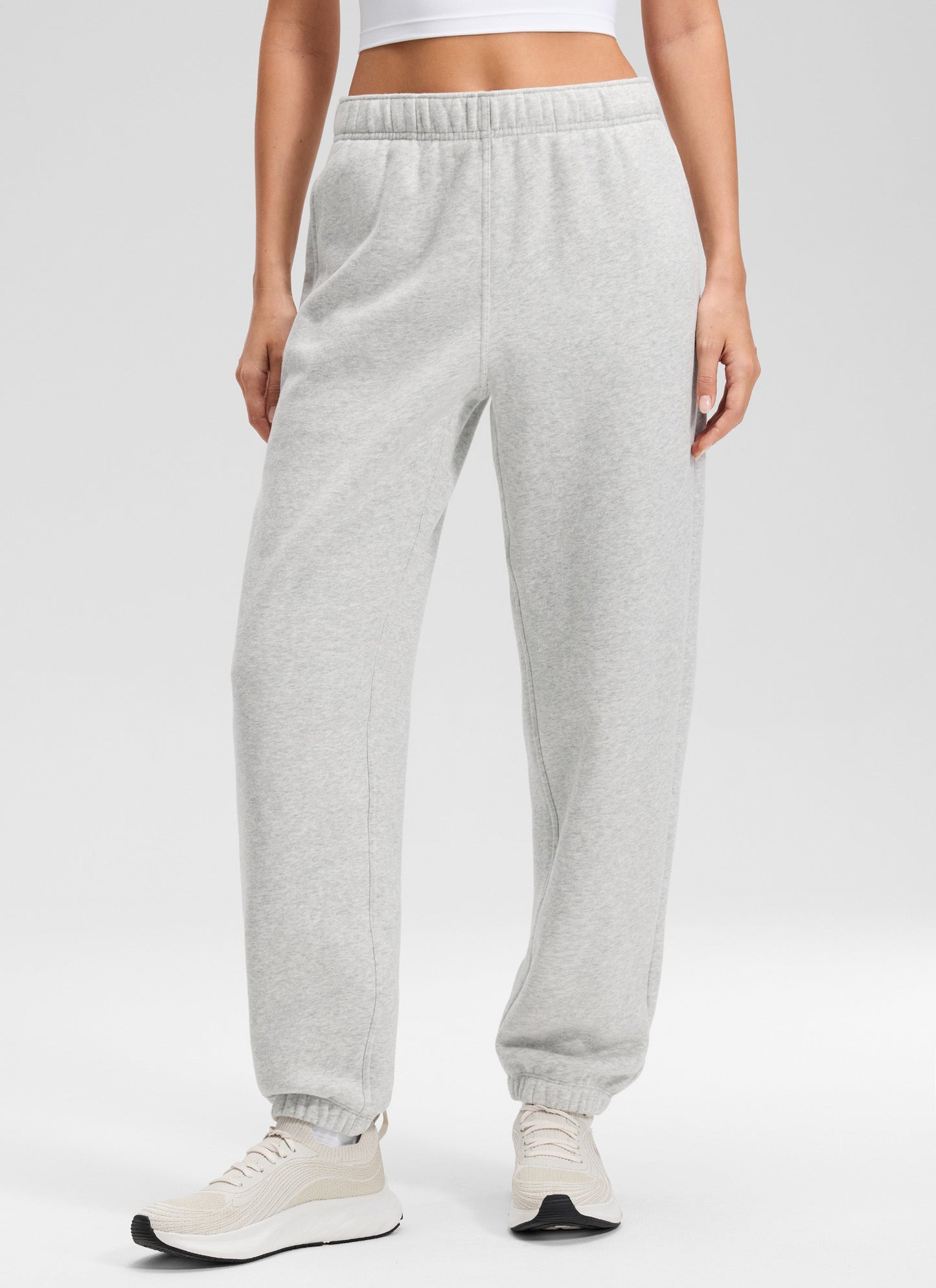 Fleece Lined High Rise Jogger Sweatpant 28''