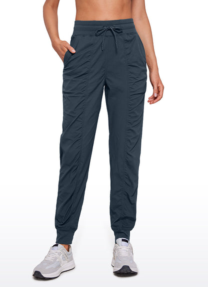 Striped Ruched Pocket Jogger 28''