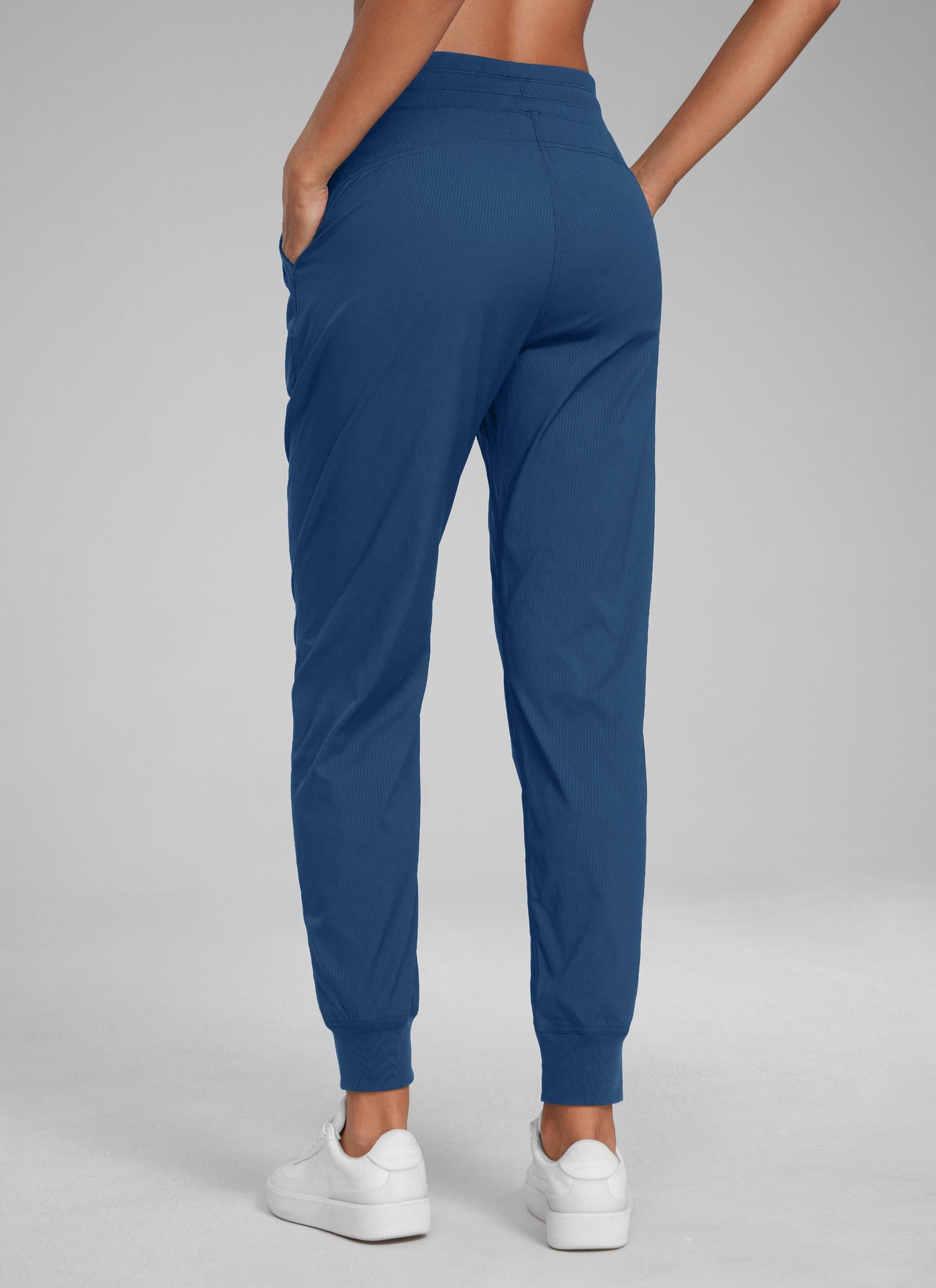 Striped Ruched Pocket Jogger 28''