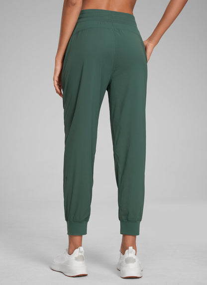 Striped Ruched Pocket Jogger 26''