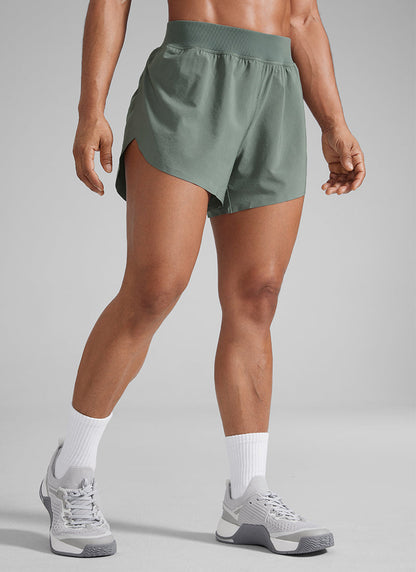 Feathery-Fit Soft Lined Mid Rise Short 4''