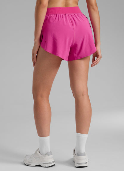 Feathery-Fit Soft Lined Mid Rise Short 4''