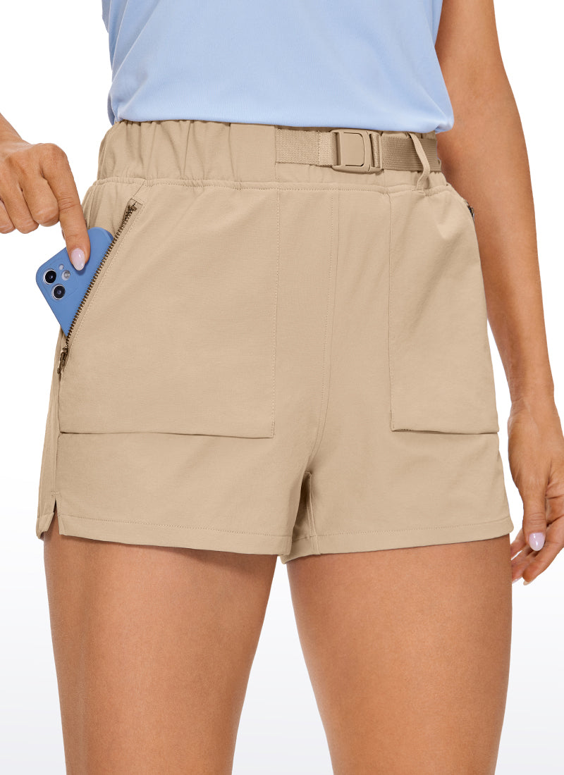 Waterproof Hiking Belt Short 3''