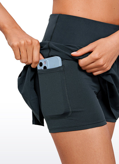 Feathery-Fit Soft High Rise Skirt 13''-3 Pocket