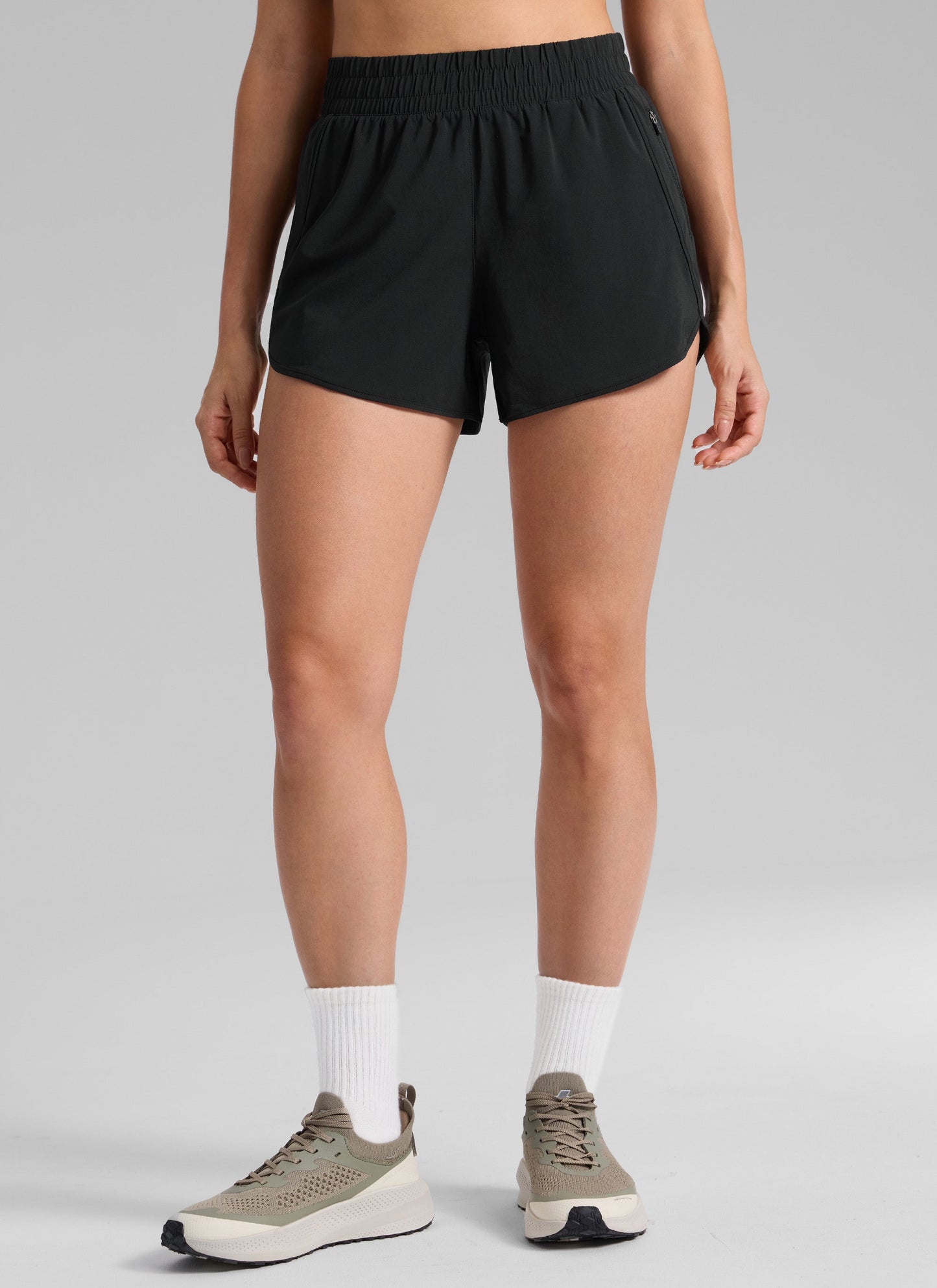 Feathery-Fit Soft High Rise Lined Short 3''