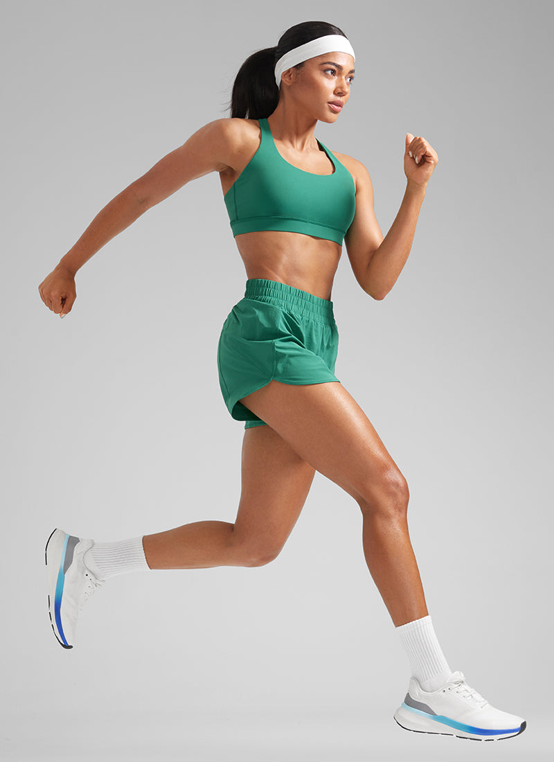 Feathery-Fit Soft High Rise Lined Short 3''