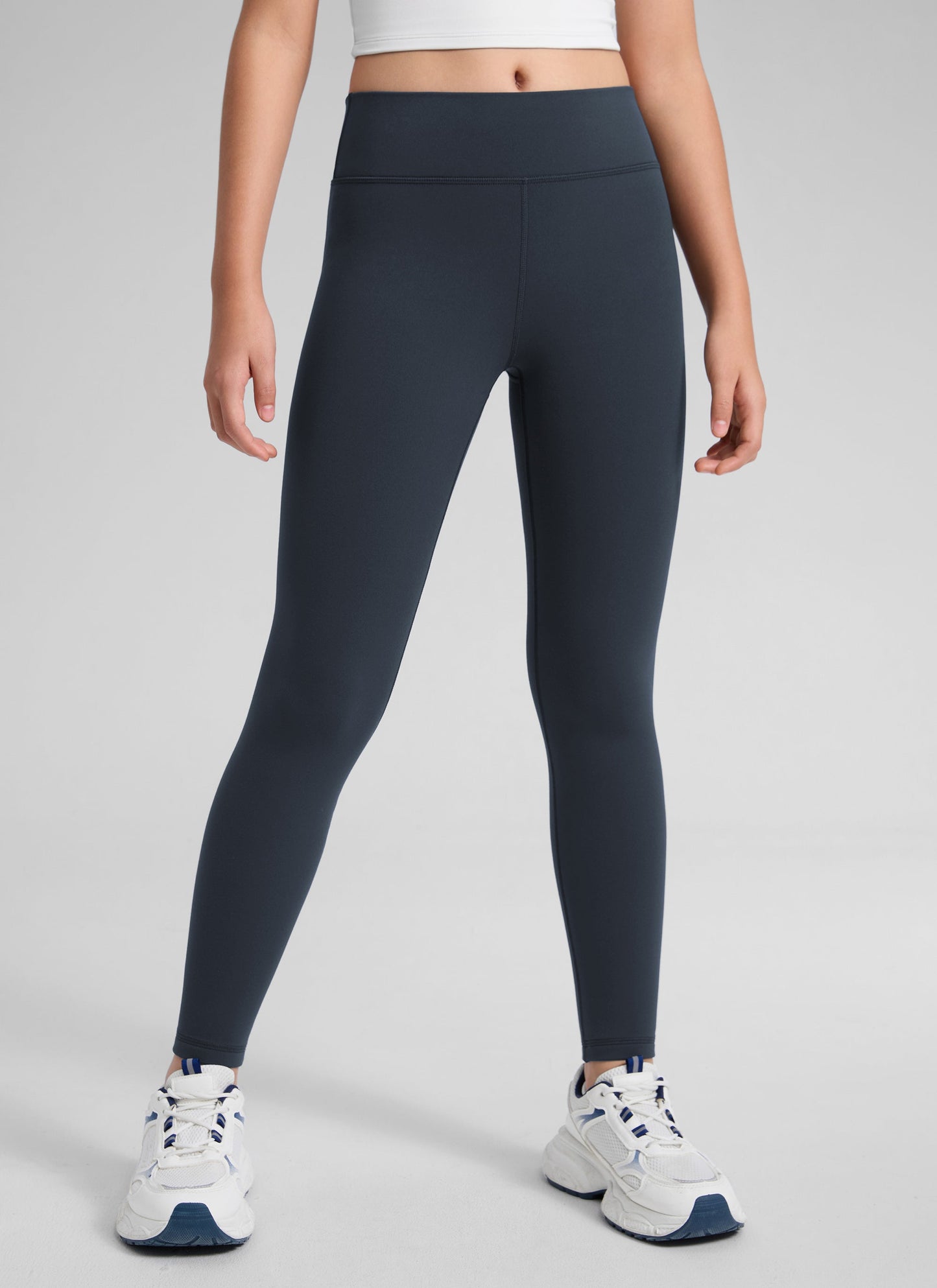 Girls Matte Thermal Fleece Lined Legging