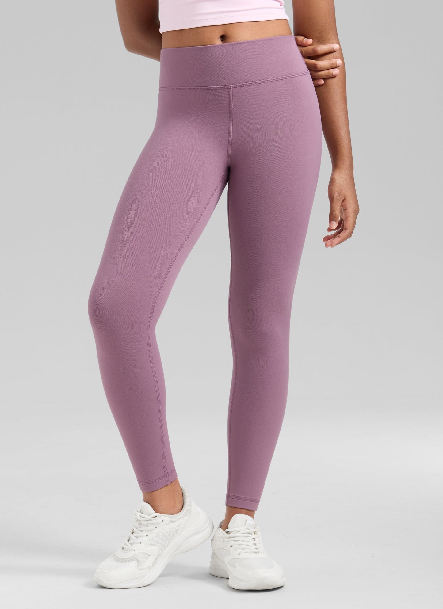 Girls Matte Thermal Fleece Lined Legging