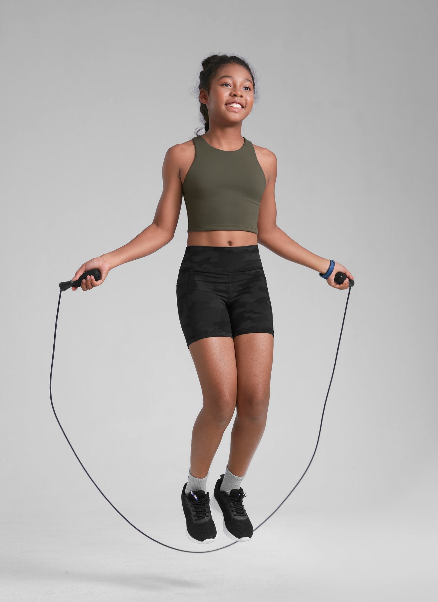 Butterluxe Girls Double Lined Racerback Tank Tops