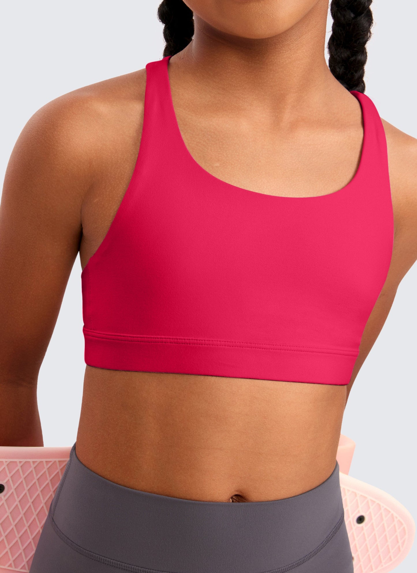 Butterluxe Girls Sport Bra Strappy Back