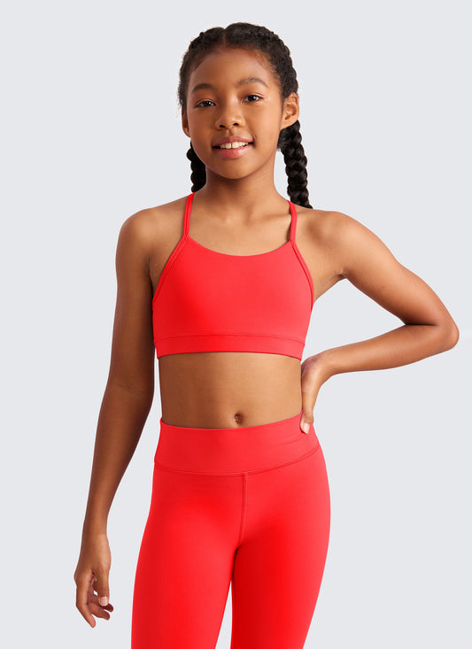 Butterluxe Girls Sports Bras Y Back