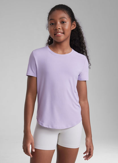 Girl Cloudweight Athletic Short Sleeve