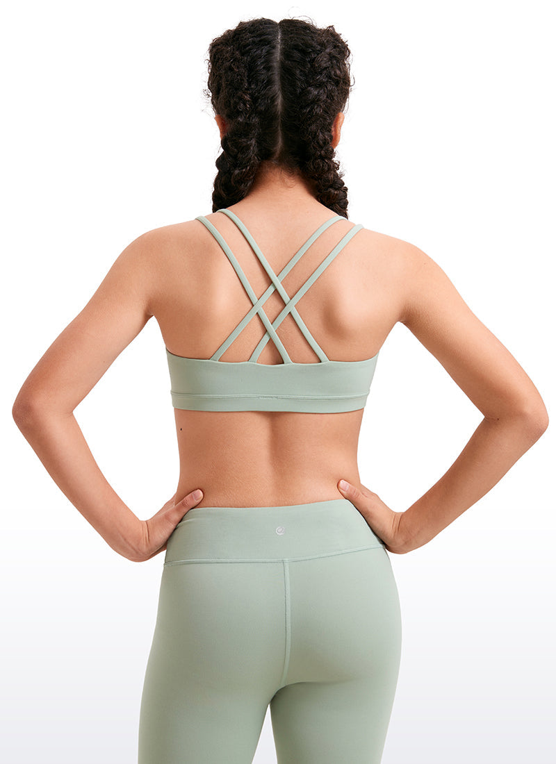 Butterluxe Girls Softness Mold Bras Criss Cross