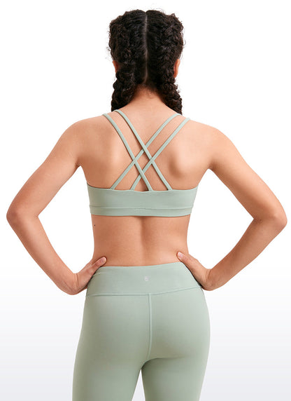 Butterluxe Girls Softness Mold Bras Criss Cross