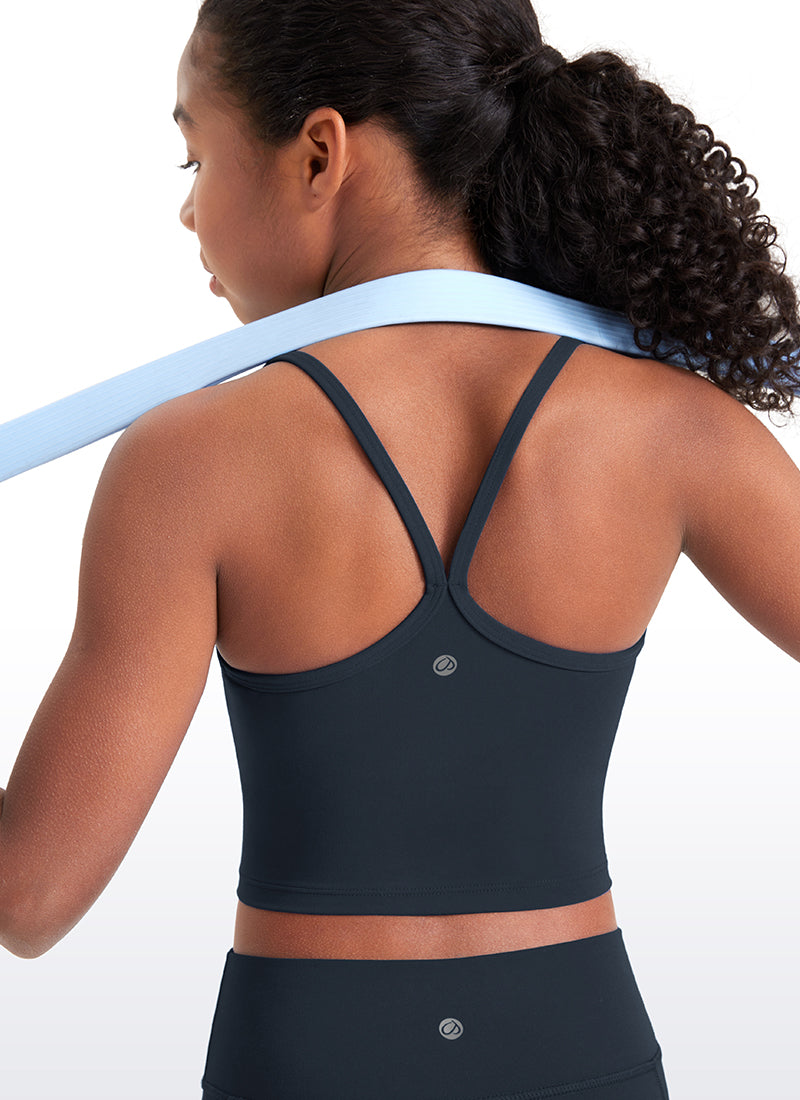 Butterluxe Girls Double Lined Y Back Tank Tops