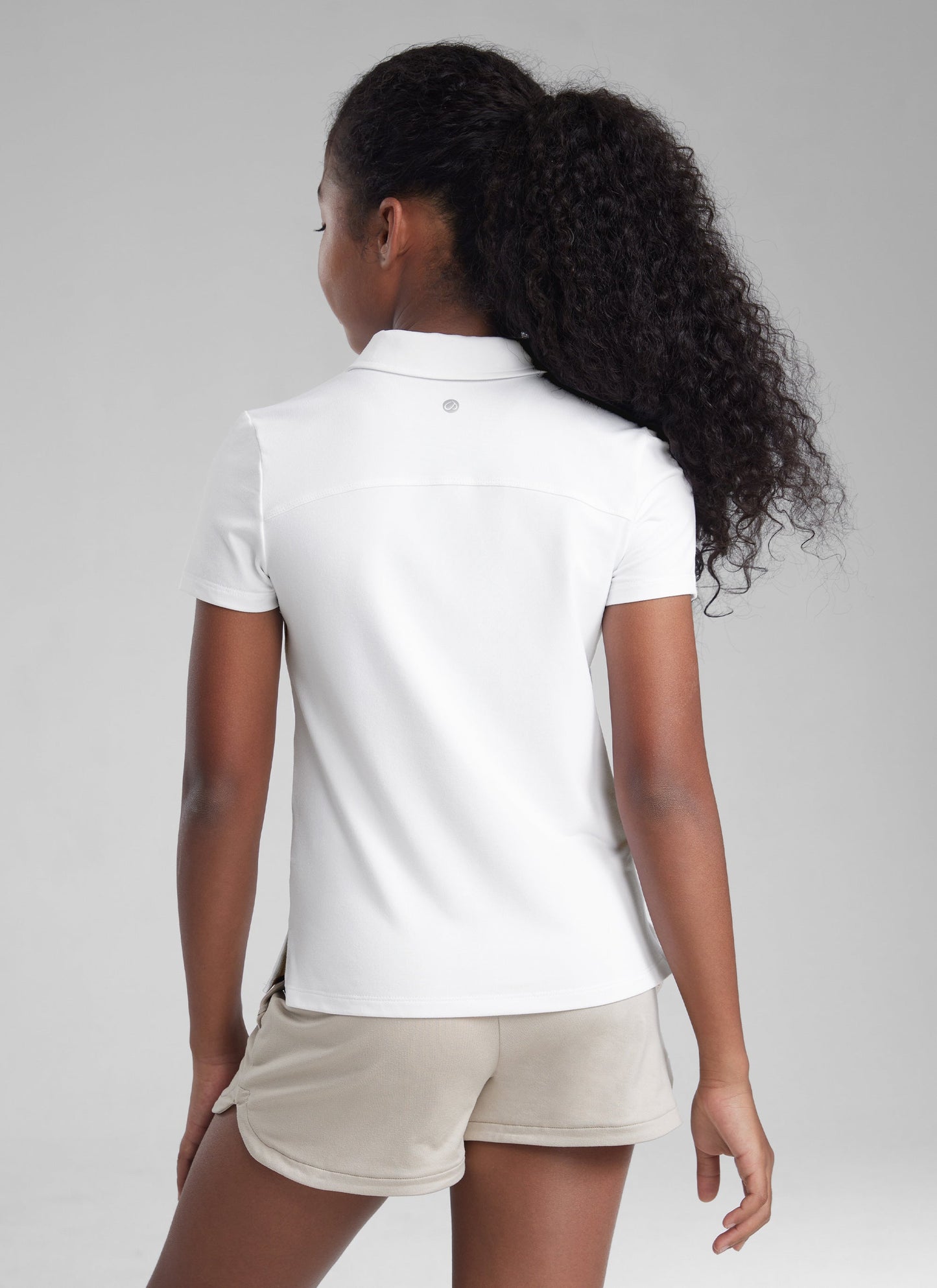 Girls Cloud Jersey Polo Shirts