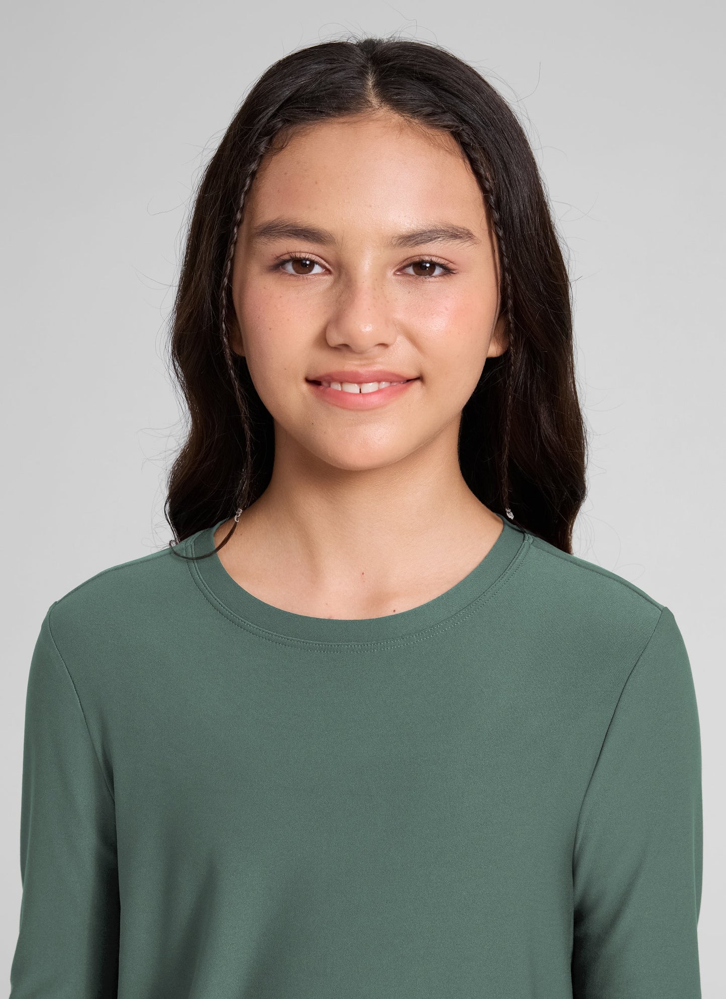 Girls Cloudweight Side Slit Long Sleeve