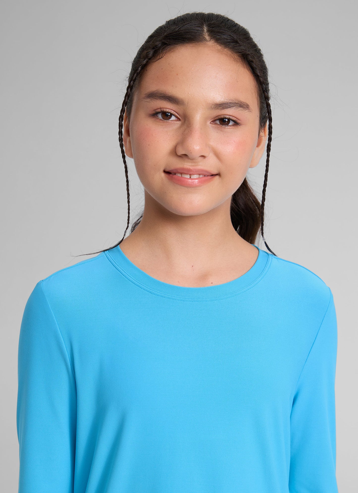 Girls Cloudweight Side Slit Long Sleeve