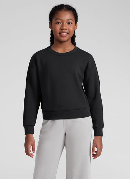 SoftAura Pullover Workout Sweatshirt