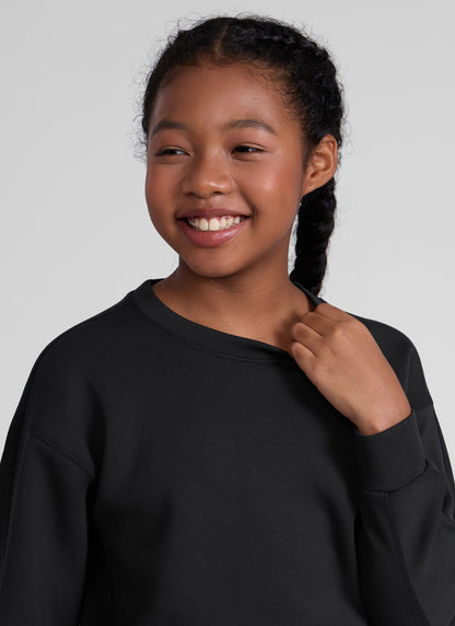 SoftAura Pullover Workout Sweatshirt