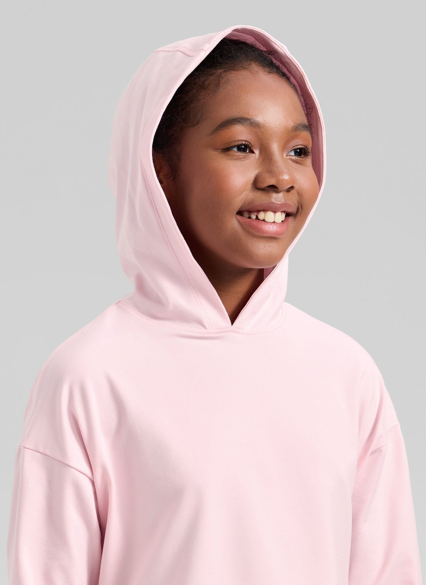 Girls Cloud Jersey Pullover Hoodie