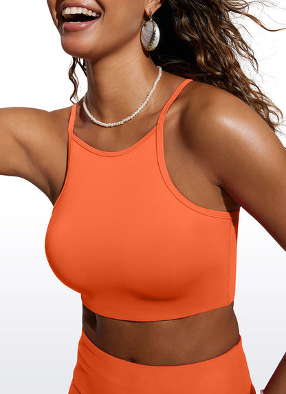 Sunshine High Neck Bikini Top