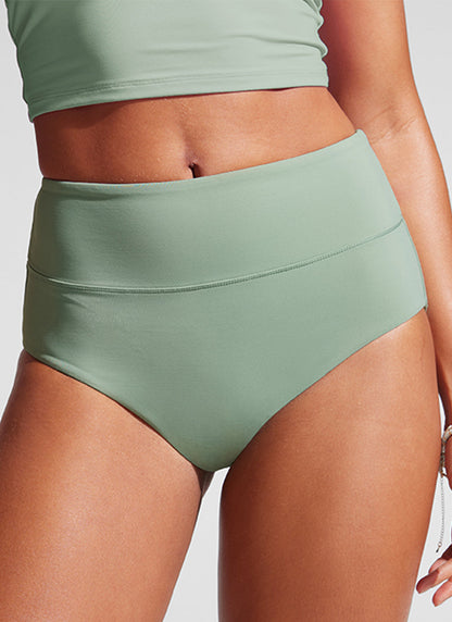 Full Coverage Tummy Control Bikini Bottom