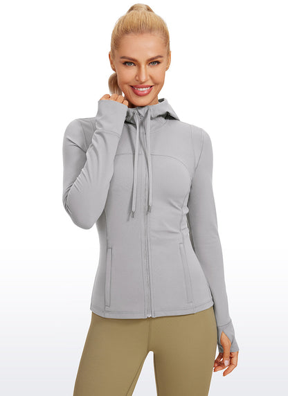 Butterluxe Zip Pocket ThumbHole Hoodie