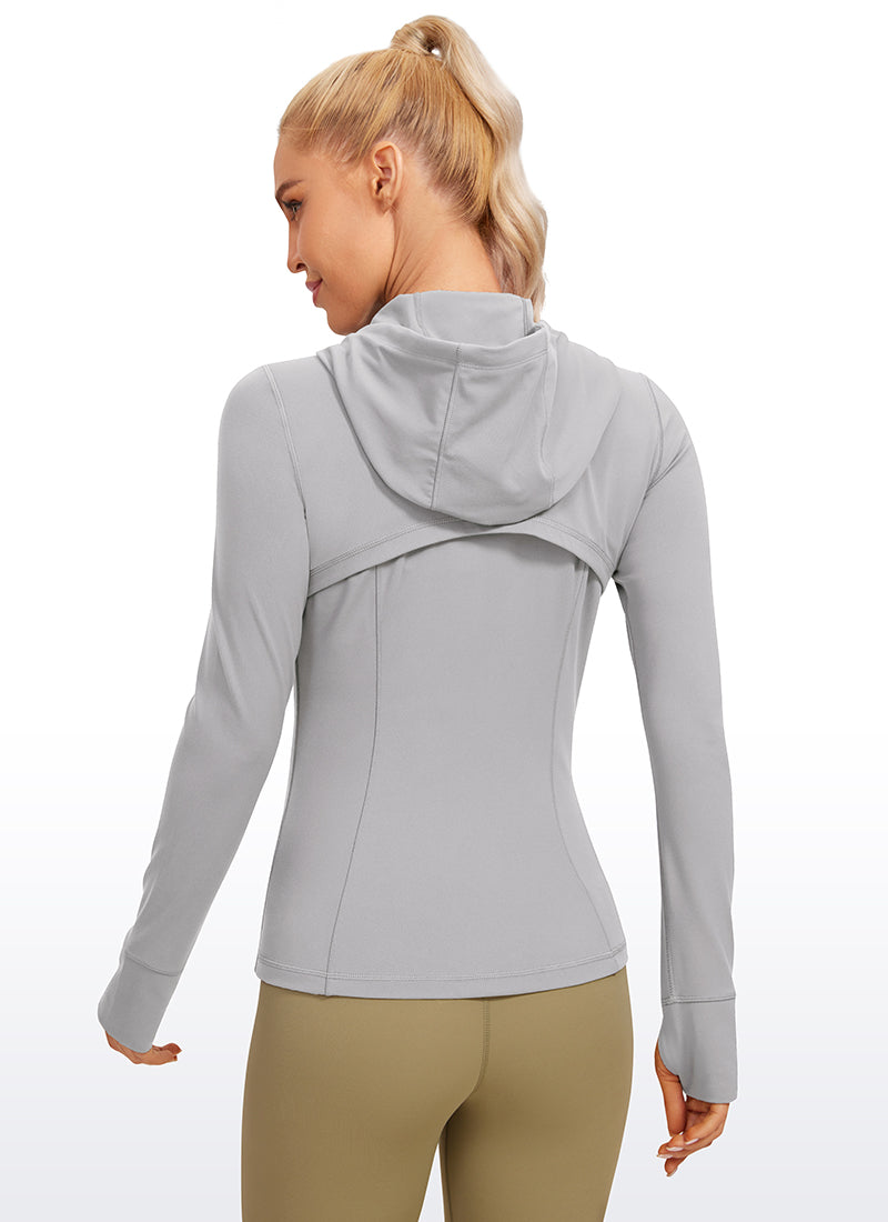 Butterluxe Zip Pocket ThumbHole Hoodie