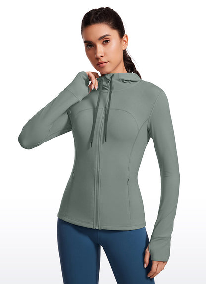 Butterluxe Zip Pocket ThumbHole Hoodie