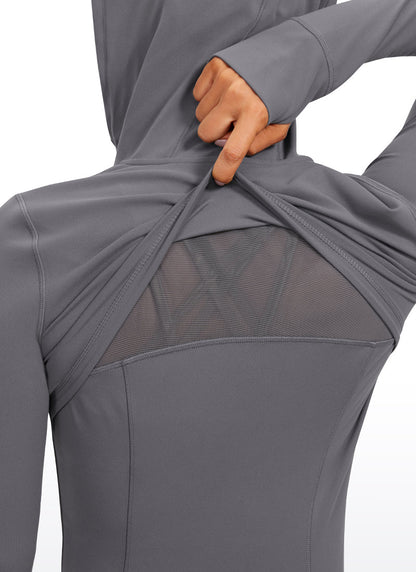 Butterluxe Zip Pocket ThumbHole Hoodie