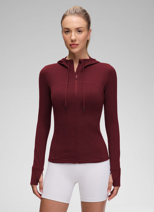 Butterluxe Zip Pocket ThumbHole Hoodie